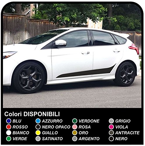 Autocollants bandes auto section inférieure pour relooker sa voiture