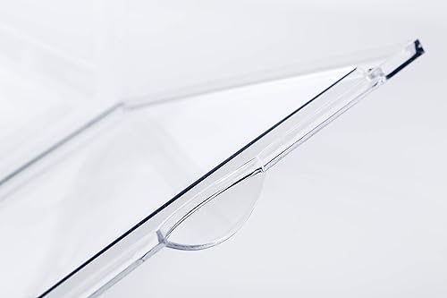 Miniatura 7 de Socalsunny Juego de 3 cajas de almacenamiento de alta resistencia para zapatos, caja grande de almacenamiento para tenis, caja grande de plástico,