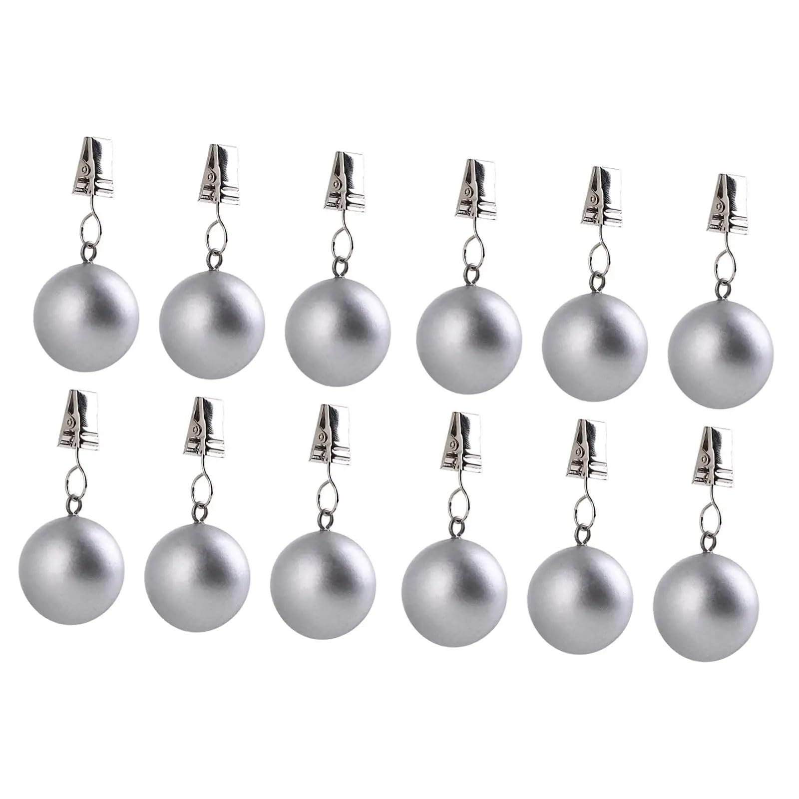 Pesi per tovaglia, 8 pezzi, fermatovaglia, in acciaio inox, multifunzione, per feste in famiglia, campeggio, matrimoni, giardino, picnic