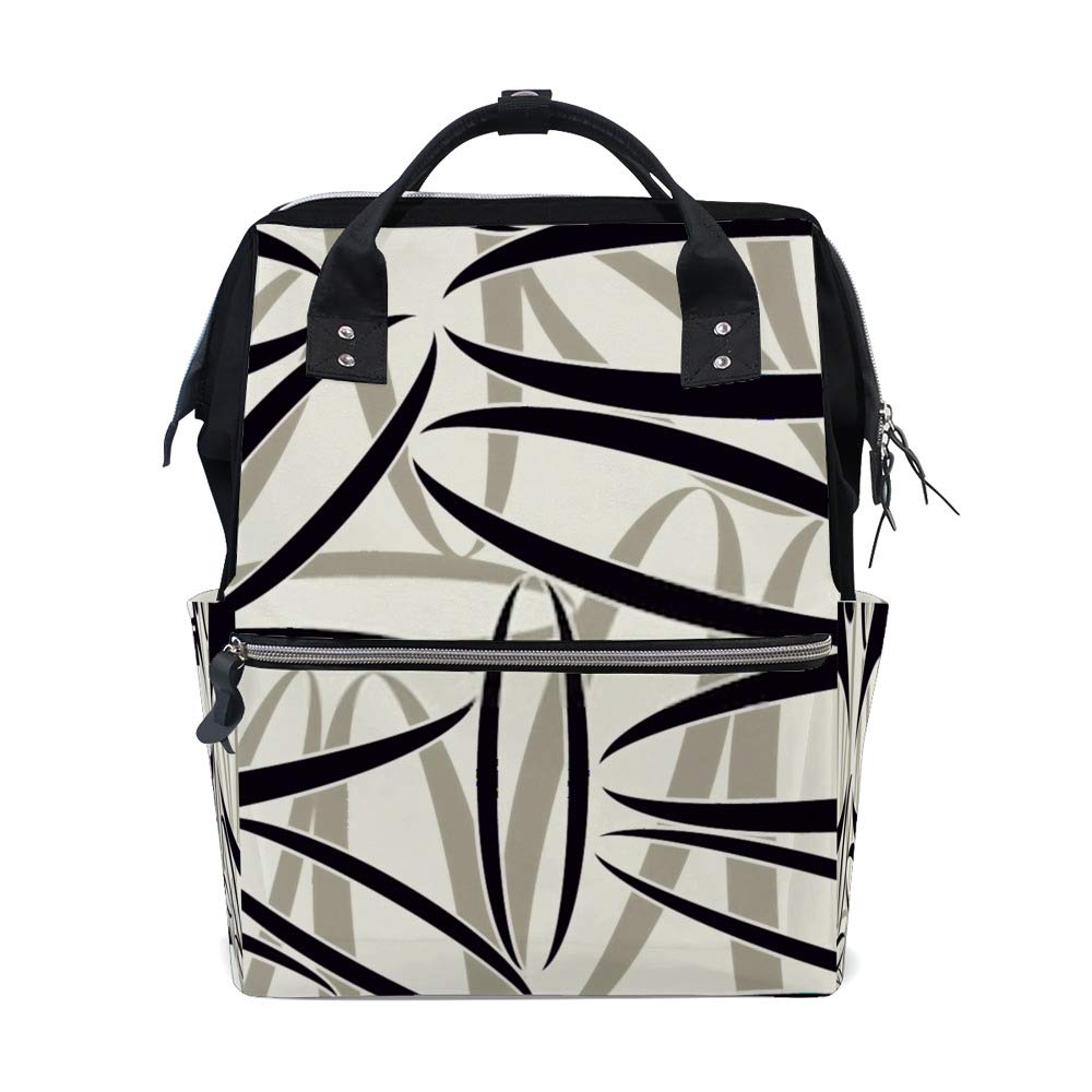 Sac à dos de haute capacité Fluid Art avec compartiments pour étudiante active - 6