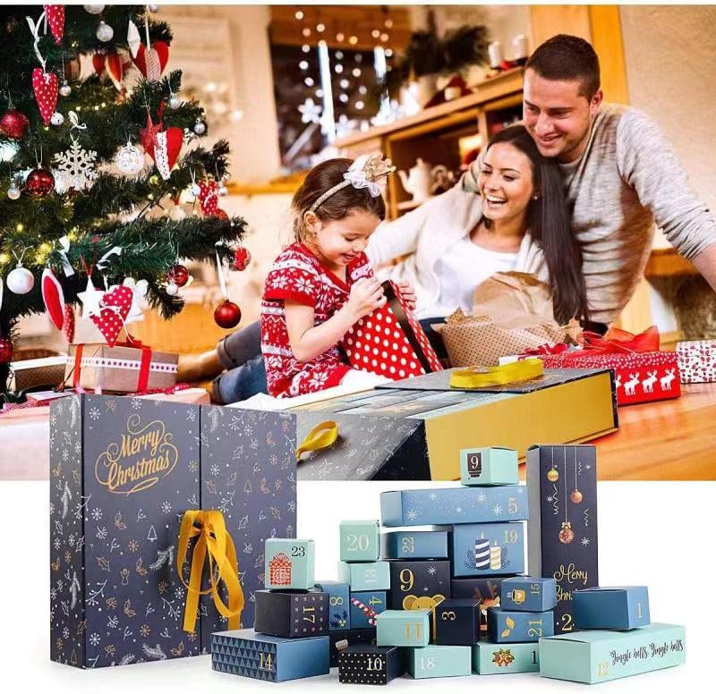 Jinmen Weihnachts-Adventskalender Make-up Set – All-in-One Geschenkbox Für Frauen & Teenager
