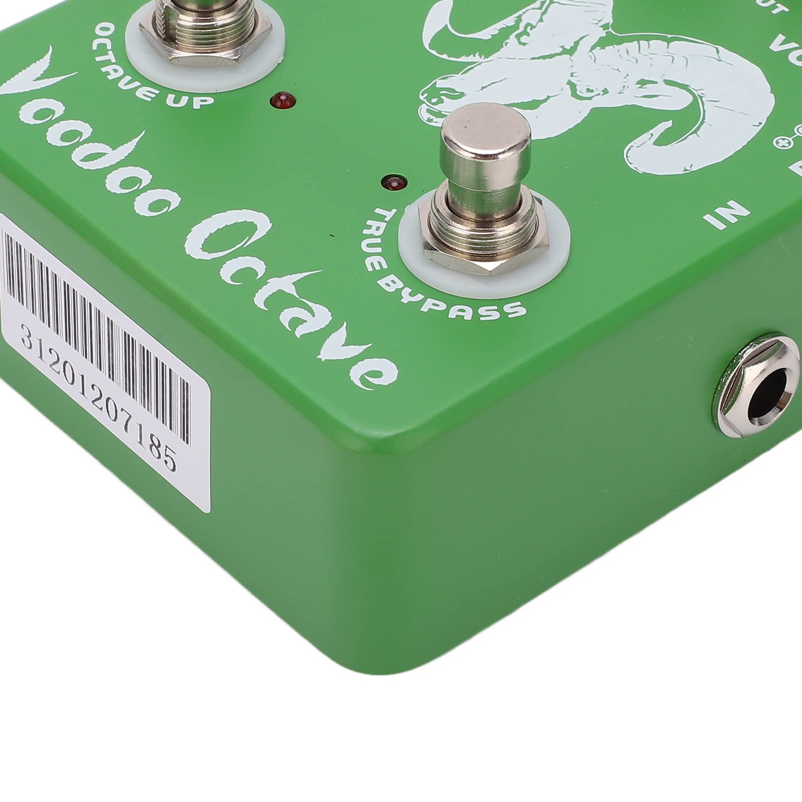 CHICIRIS Pedał Efektów Gitarowych, Octave Fuzz z Regulowanymi Pokrętłami Regulacji Głośności Tonu True Bypass, do Akcesoriów do Instrumentów Gitarowych Elektrycznych