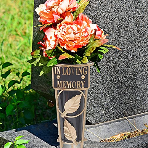 Grave Vases with Spike Grave Ornaments - Image 3