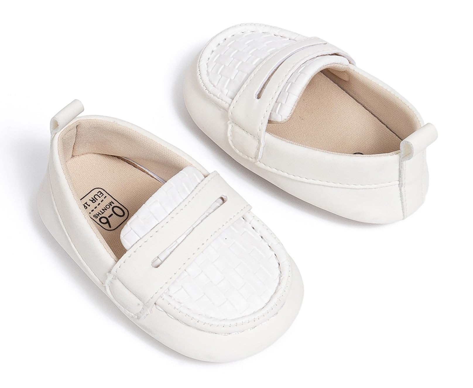 Infant Baby Girls Boys PU Leather Sneakers Soft Sole Toddler Newborn Loafers First Walkers Skate Shoe