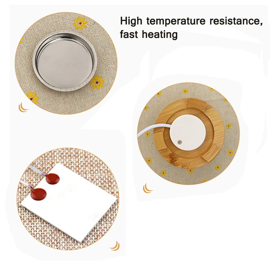 Quemador de incienso eléctrico con temporizador ajustable para aromaterapia y fragancia del hogar