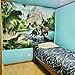 Sevendec Dinosaur Tapestry Wall Hanging Wild Anicient Animals Wall Tapestry Tropical Jurassic Nature Wall Decor for Children Bedroom Living Room Dorm W90 x L71