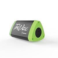 Jabees TriVox Triangle Bluetooth Speaker, Portable Wireless Speaker with IP66 Dustproof Waterproof, 3 EQ Modes, TWS Pairing, 7H Playtime, Bluetooth 5.4 – Home & Outdoor Use (Black Green)