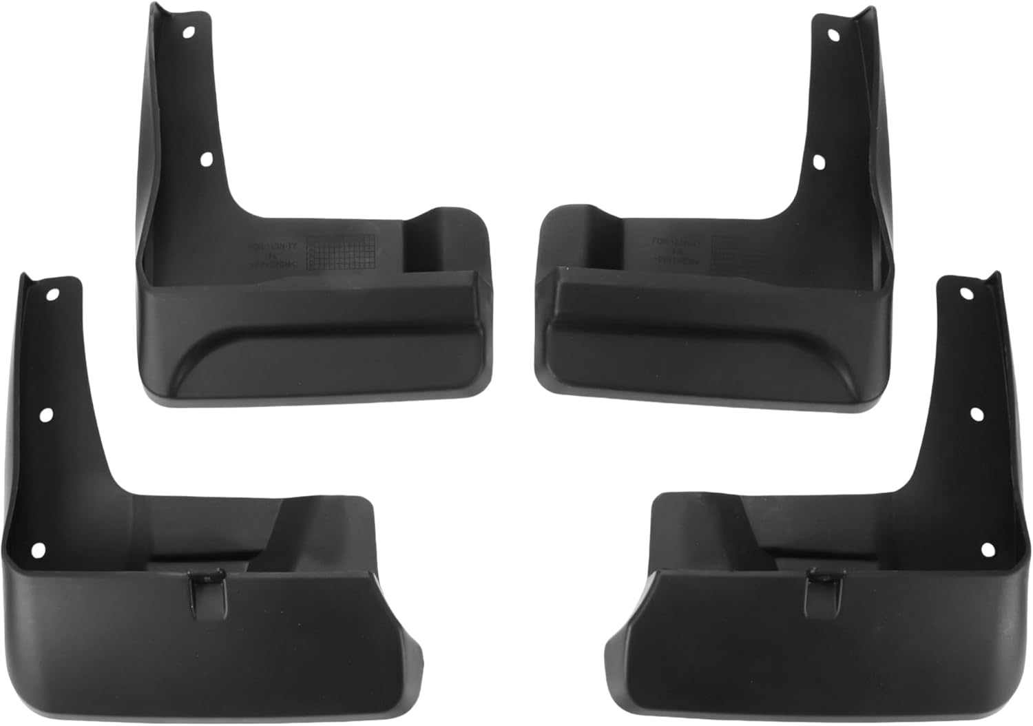 Mud Flaps Splash Guards for Toyota Sienna SE 2016-2019 Front & Rear Mud Guards W/Mount Accessories