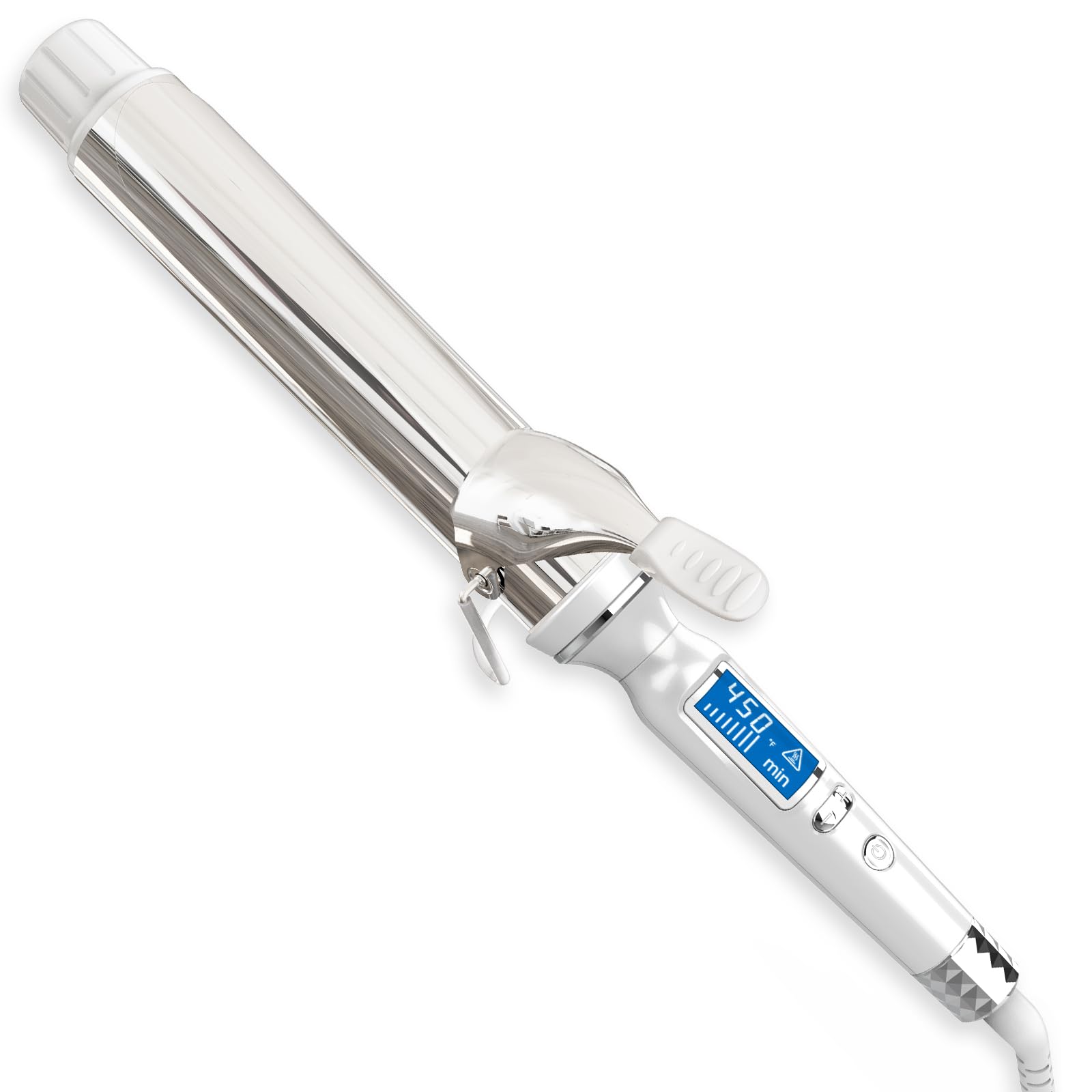 BANGMENG 1.75 Inch Large Curling Iron, Extra Long Barrel for Long Hair