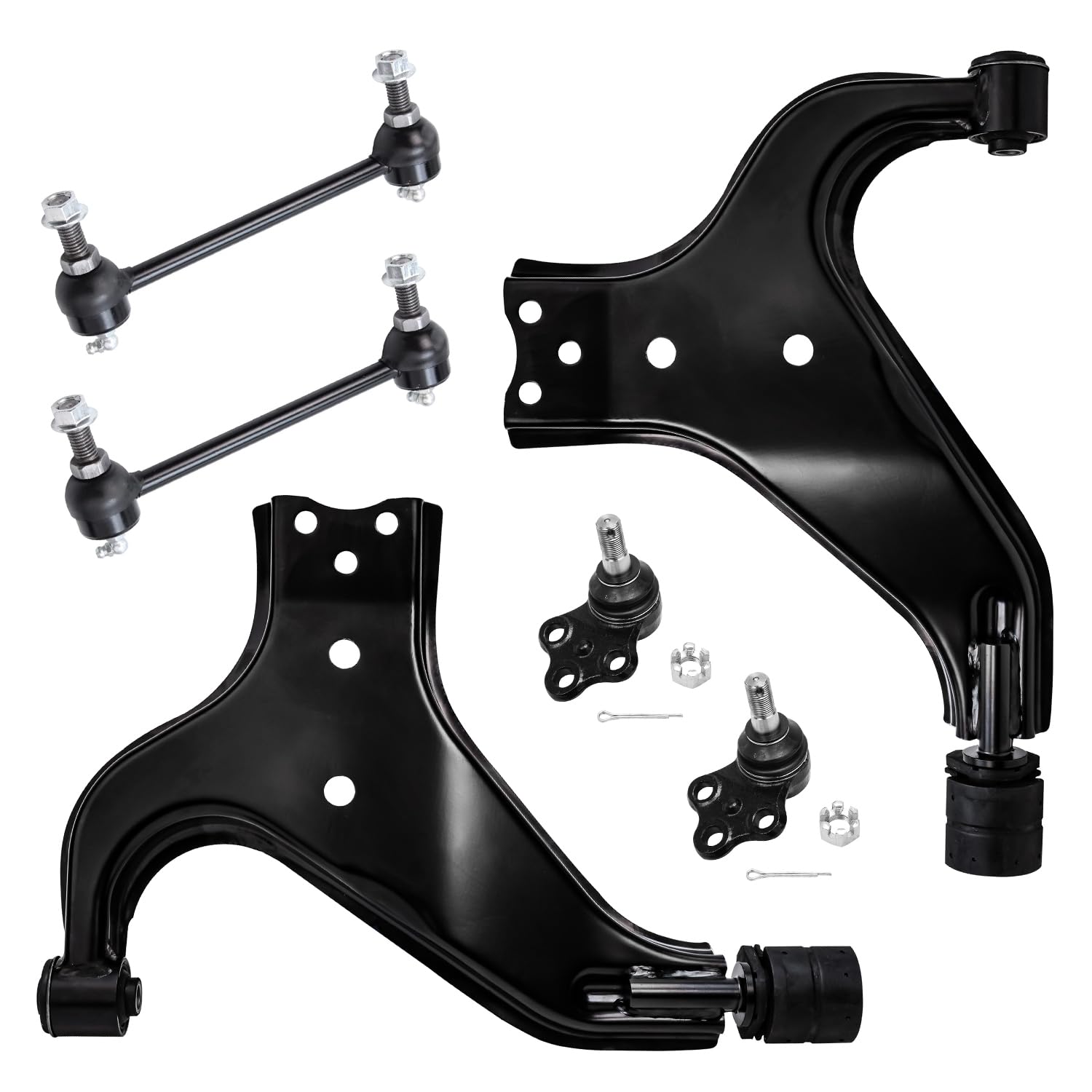 Detroit Axle - 6pc Front End Control Arms Kit for 96-04 Nissan Pathfinder