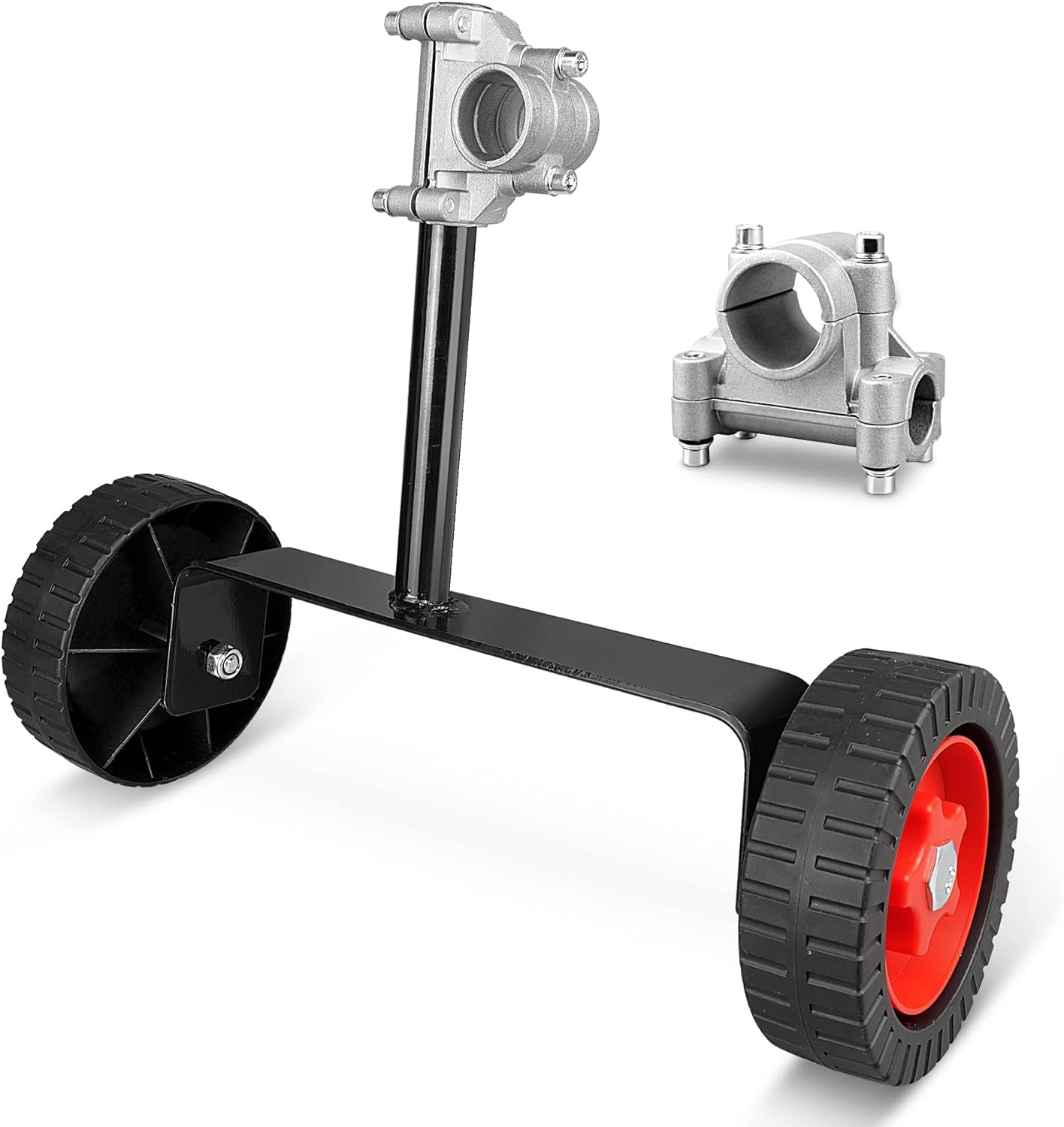 SHoRI Adjustable Support Wheels Auxiliary Wheels for Weed Trimmer Grass Cutter Gas String Trimmer (26MM)-picture-21