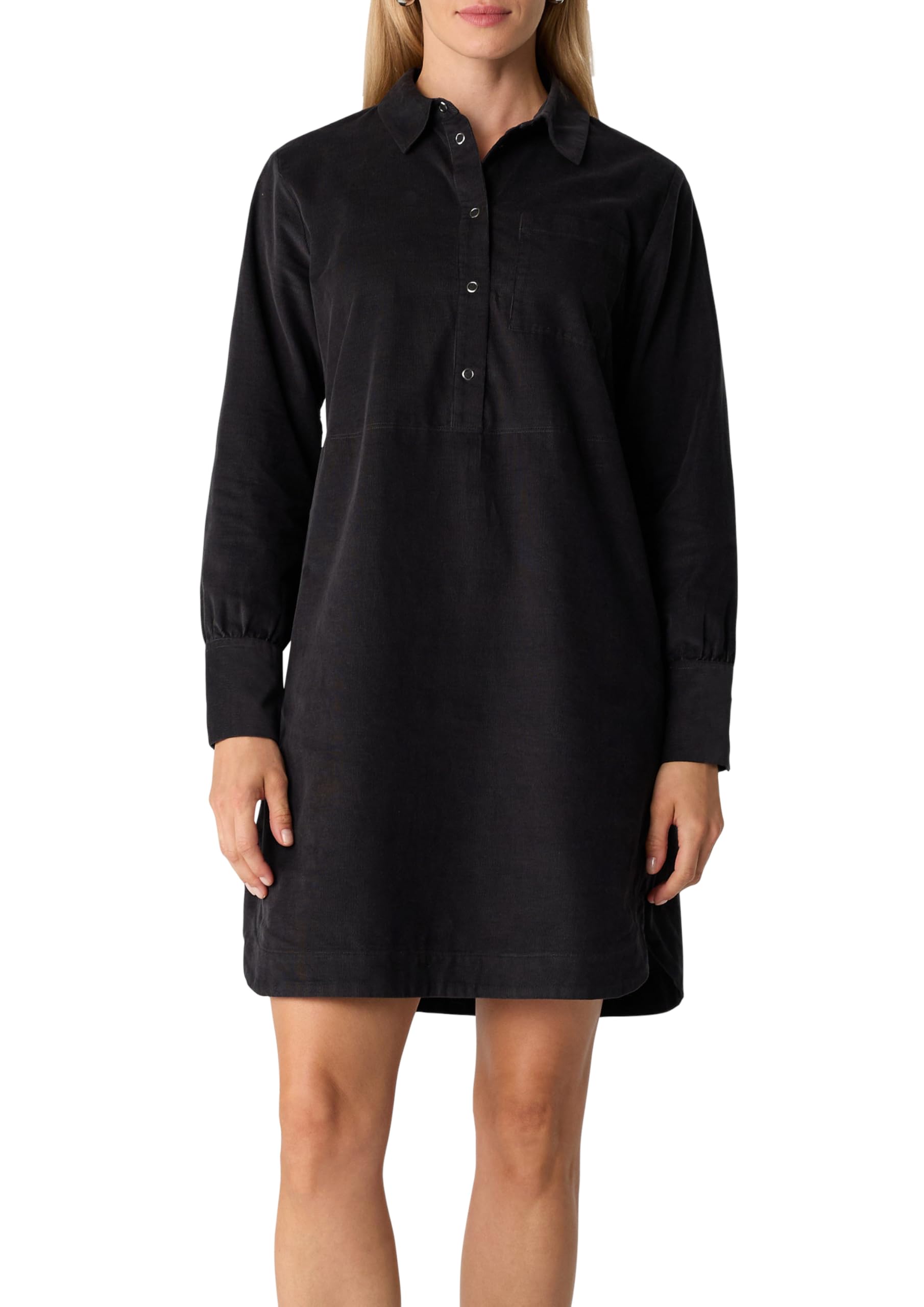 Comma Hemdblusenkleid aus Feincord