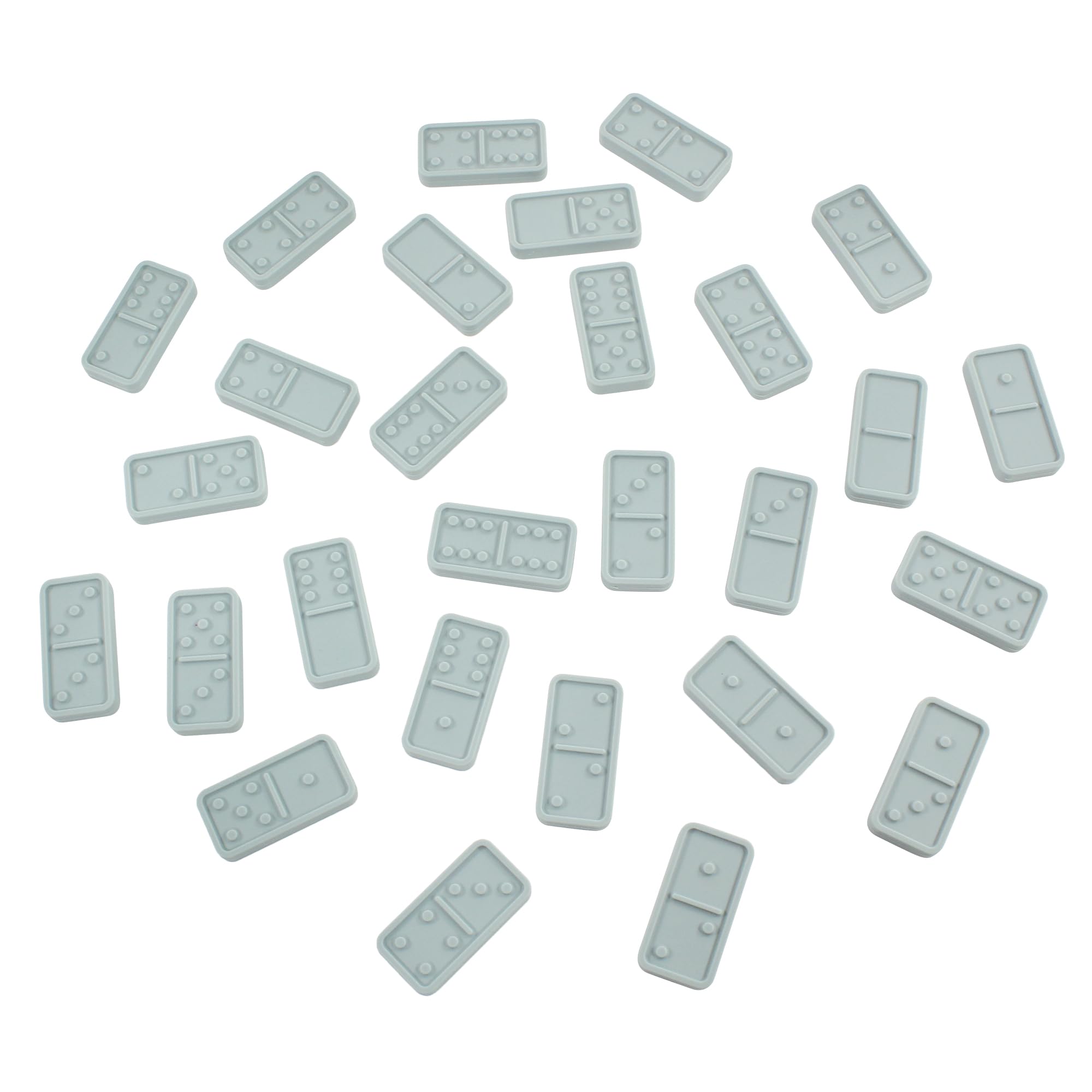 Hudson Baby Silicone Dominoes, Blue, 4+