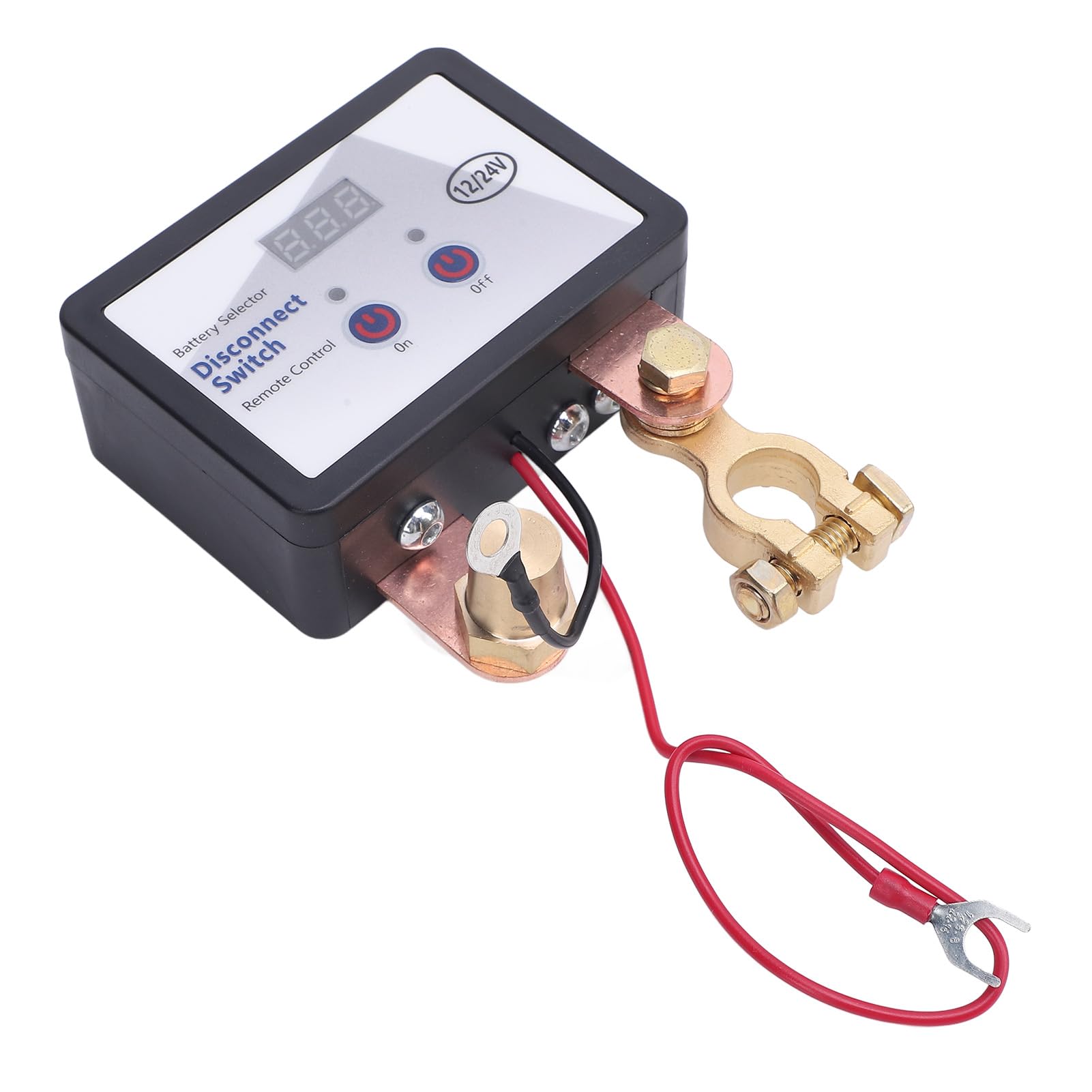 Sxhlseller Interrupteur de Déconnexion de Batterie Principal, Télécommande 12V 24V 240A |Coupure de Courant pour Camion, Bateau, Voiture