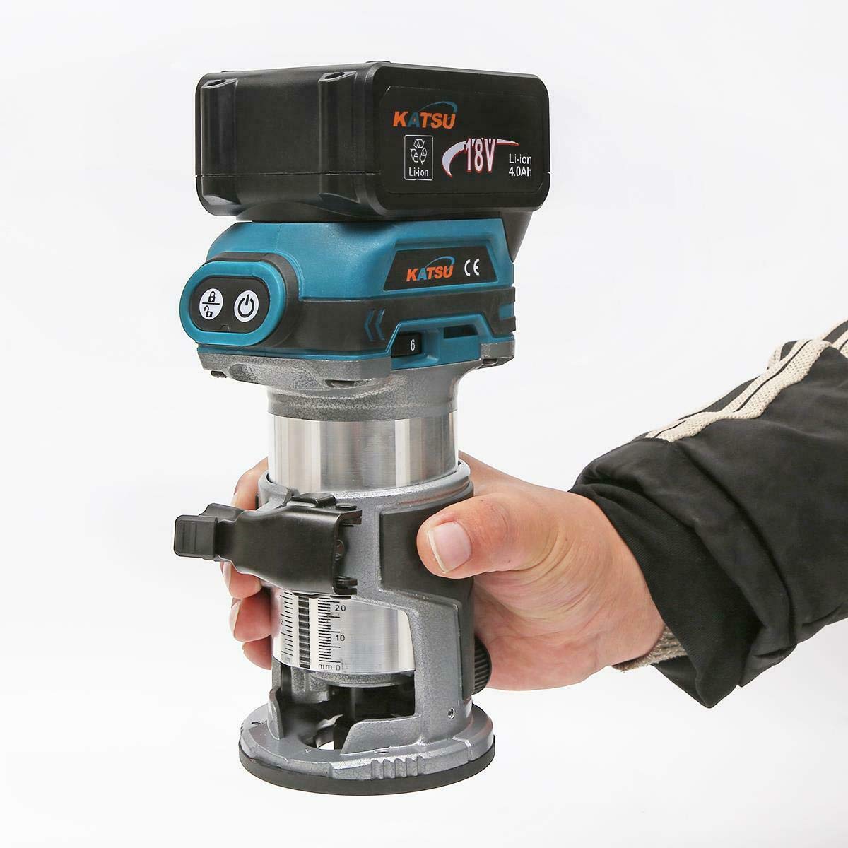 Buy KATSU Cordless Wood Trimmer Laminator Router Joiners Tool Set 18V