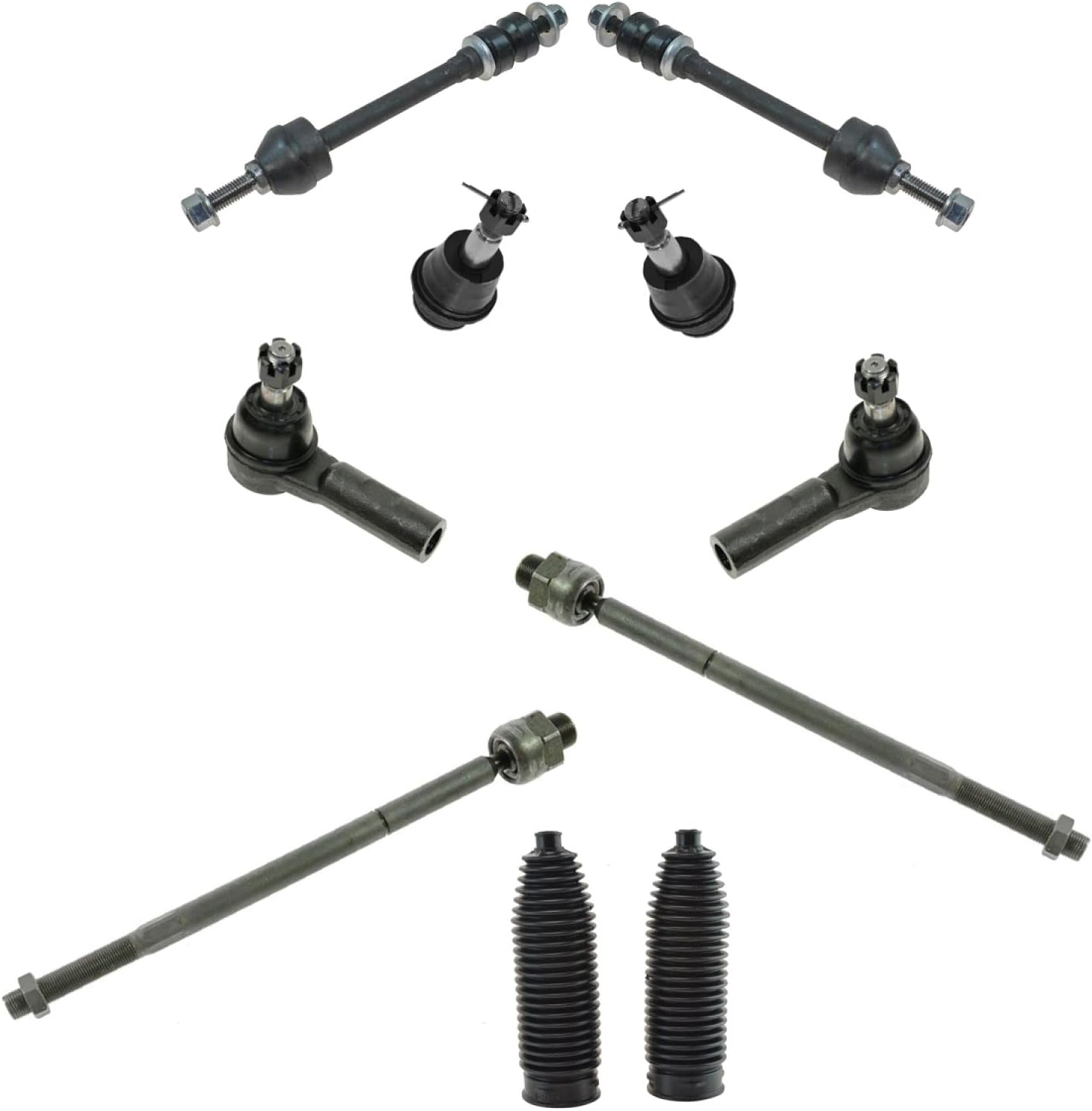 Front steering & suspension kit for 2006-2008 Dodge Ram 1500