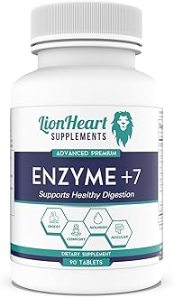 DIGESTIVE ENZYMES SUPPLEMENT - Includes Purified Ox Bile Salts - Tablets for No Gallbladder Sufferers - Enzyme for Digestion & Gas Relief - Helps Bloating, Acid Reflux, Constipation & Repair Leaky Gut