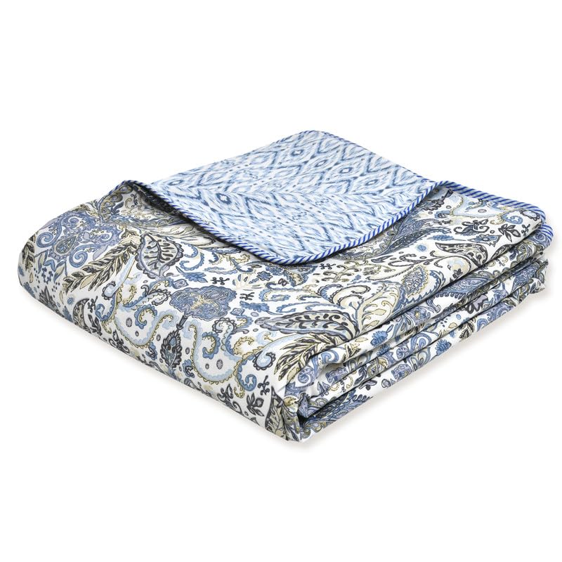 Tzafrir Dohar Double Bed, AC Blanket Double Bed, Comforter, Cotton Duvet King Size, Jaipuri Printed Reversible All Season | Quilt Summer 84"x96" - Grey (B0D9C23VTD) Amazon Price History, Amazon Price Tracker