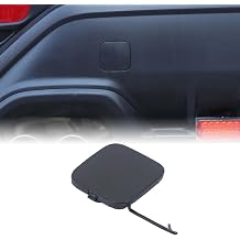 Yinanlutos Rear Bumper Tow Hook Cover Cap Compatible with Subaru WRX 2022 2023 2024 2025 Accessories Rear Bumper Trailer Cover Cap Towing Eye ABS 1PCS Black