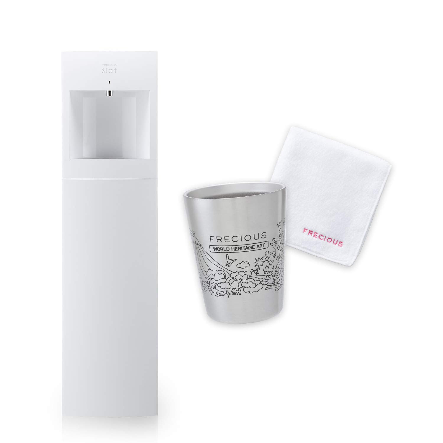 Amazon.co.jp: 【限定グッズ付】FRECIOUS Slat IoTウォーターサーバー 