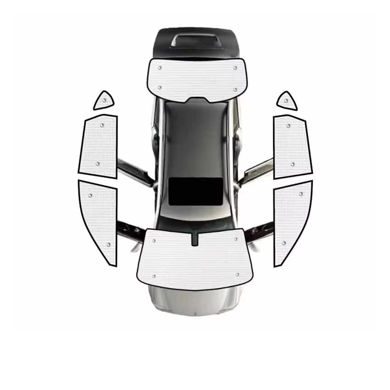 Cache soleil sur mesure pour vitres de Mazda CX5 KF