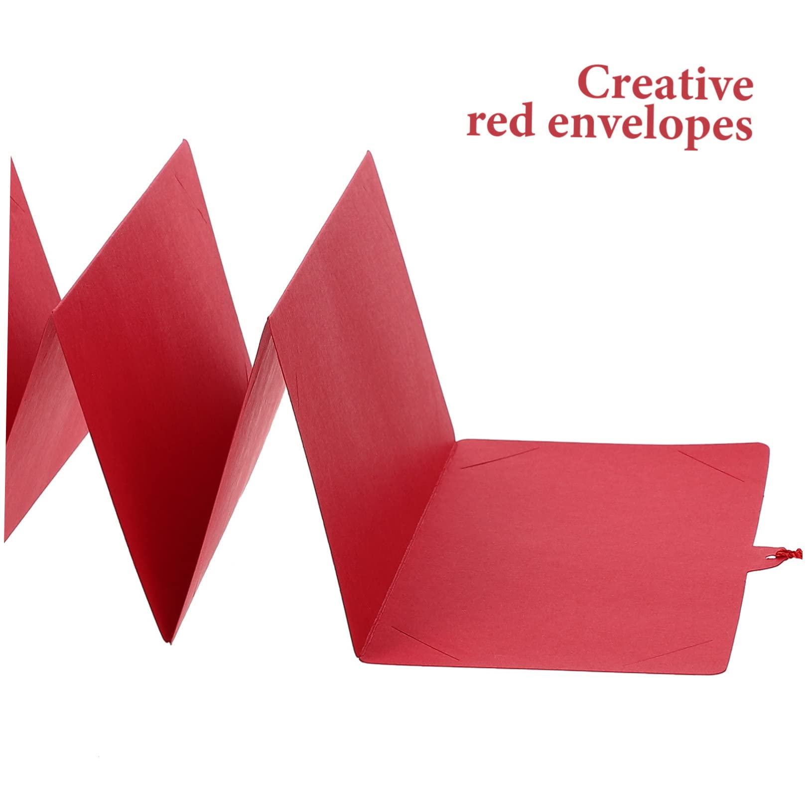 VILLCASE 20piezas Rojos Decorativos Año Del Conejo Envelopes De Dinero De Año Diseño Para Celebraciones y