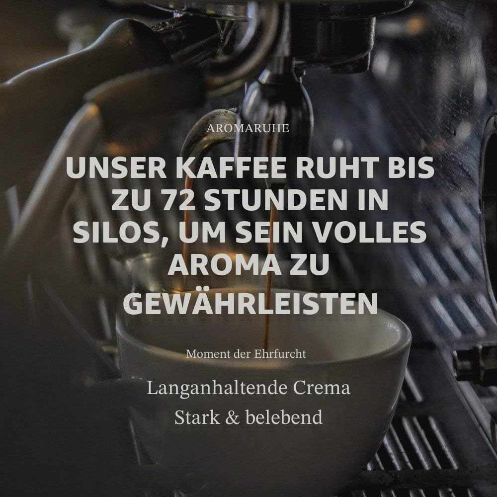 O'CCAFFÈ – Crema e Aroma 100% Arabica Kaffee | 3 x 1 kg ganze Kaffeebohnen | extra langsame Trommelröstung aus italienischem Familienbetrieb