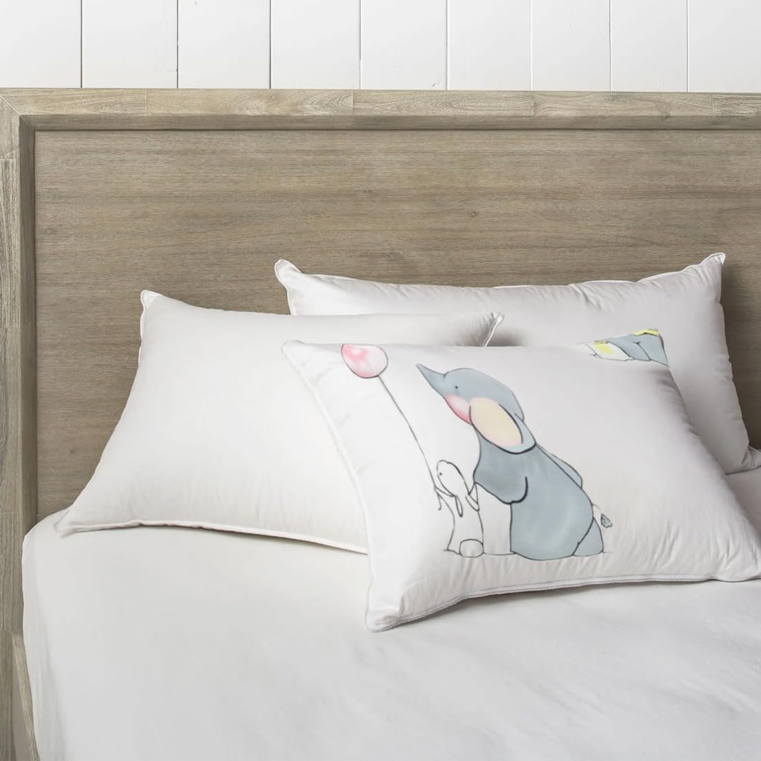 2 PCS Federa per Cuscino per Neonato Set di federe per Cuscini da Culla e Lettino 100% Cotone Biancheria da Letto per Bambini