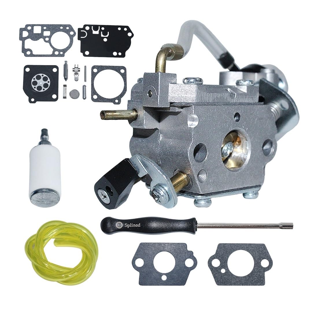Kit de línea de filtro para carburador compatible con 577135902 y 530095646