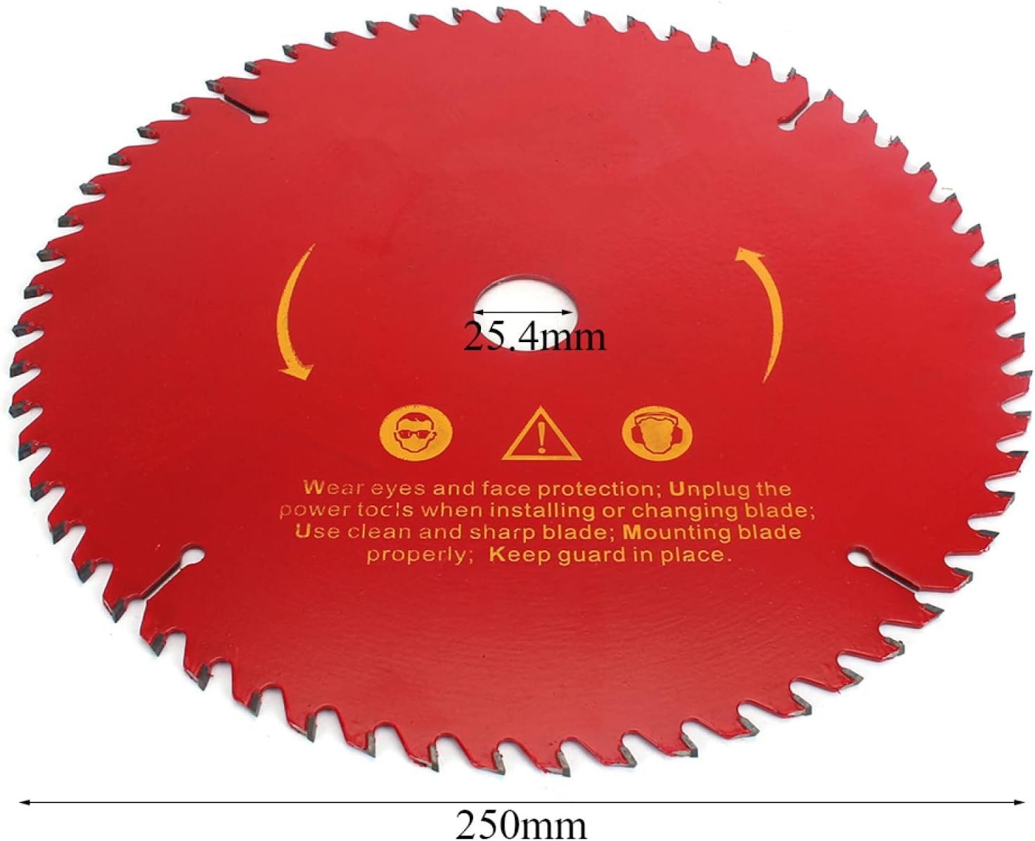 10" 250mm 60/80/120 Teeth TCT Circular Saw Blade Cutting Disc For Chip Board Wood Aluminum Cutting Etc,10inch 120T