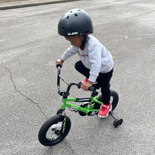 Image of 12 14 16 18 Inch Kids Bike BMX Style Bicycle with Training Wheels Coaster Brake for 2-10 Years Old Toddlers Boys Girls Multiple Colors