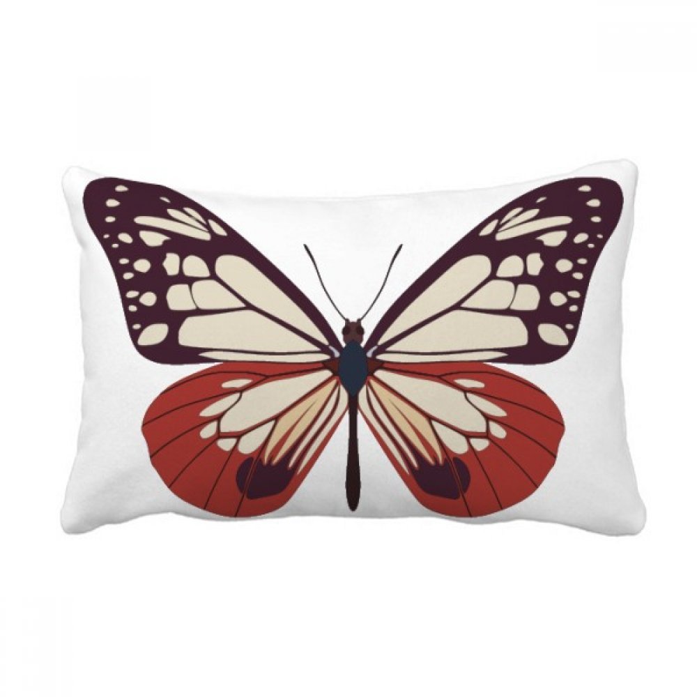 Coussin de soutien lombaire papillon pour soulager le dos sur le canapé