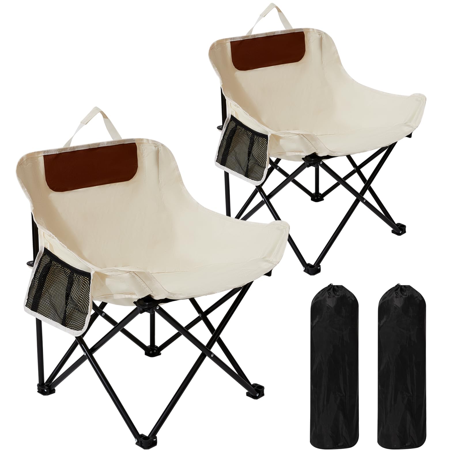 SHANQUAN 2 Pack Folding Camping Chair