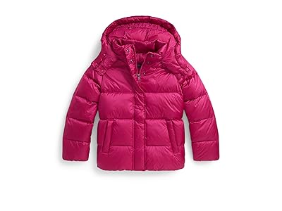 Polo Ralph Lauren Kids Metallic Down Hooded Jacket (Big Kid) Girl