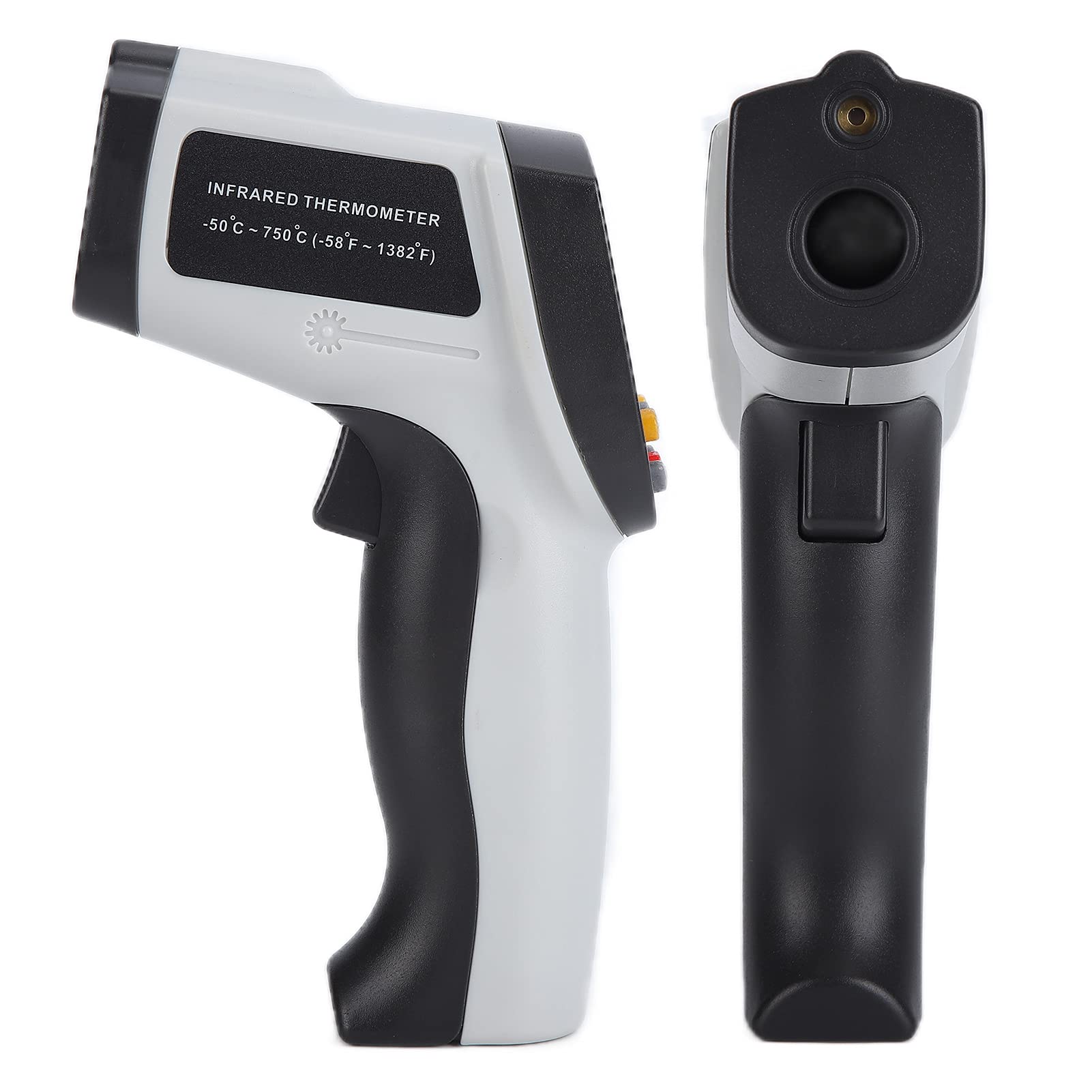 Termómetro Infrarrojo GM750, Pistola de Temperatura LCD sin Contacto de Mano para Uso Industrial, Material ABS Duradero