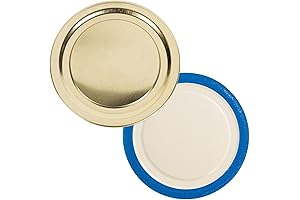 Canning Lids - Mason Jar Regular Mouth Lid Toppers for Canning
