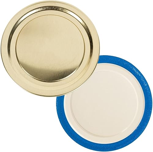Miniatura 2 de Tapas para conservas  Mason Jar tapa de boca regular para frascos Ball y Kerr, 2.75 pulgadas de grado alimenticio con sellos gruesos, fabricado en