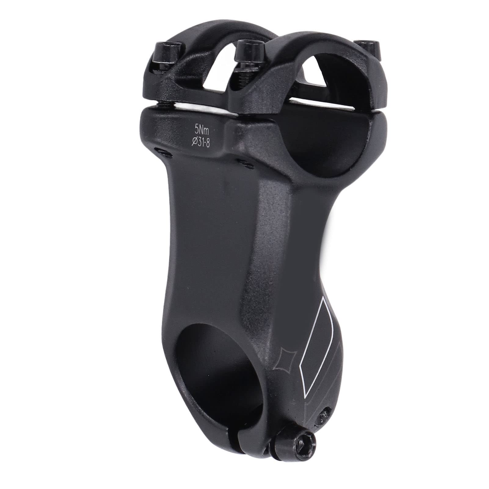 Bike Handlebar Stem, Anti Slip CNC Technology Bicycle Stem Hollow Design Lightweight Adjustable Wear Resistant for Road Bike for Fixed Gear Bicycle