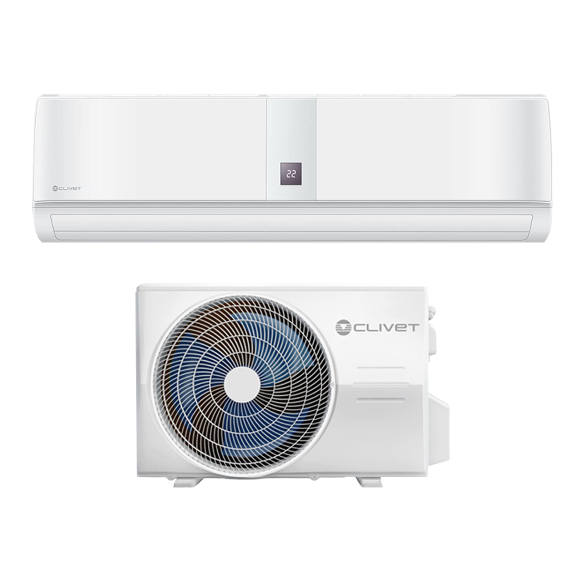 CLIVET SPLIT AIR CONDITIONER 3 TON WITH ROTARY COMPRESSOR - BTU 36000 - T3 APPLICATION - CST1AG-36CRN1 (H) - INSTALLATION SERVICE - ITALIAN BRAND