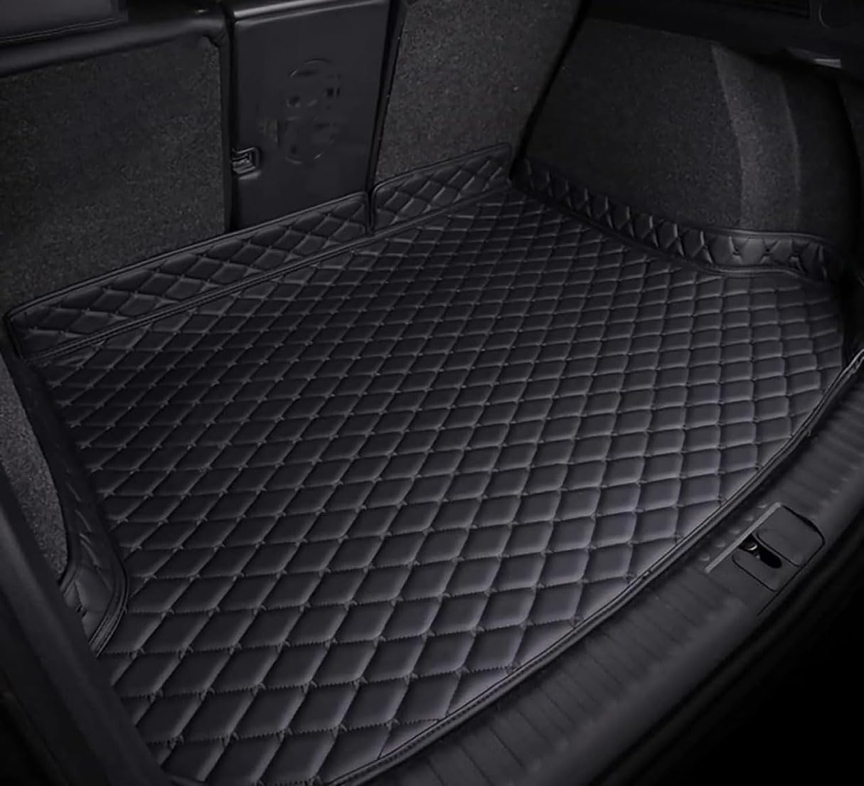 Chenlili A/Black Cr Boot Mts For Rnge Rover Sport Svr (2014–2022),Uto Lether Mt Ll Wether Wterproof Nti-Scrtch Nti-Slip Protector Cover Ccessories,