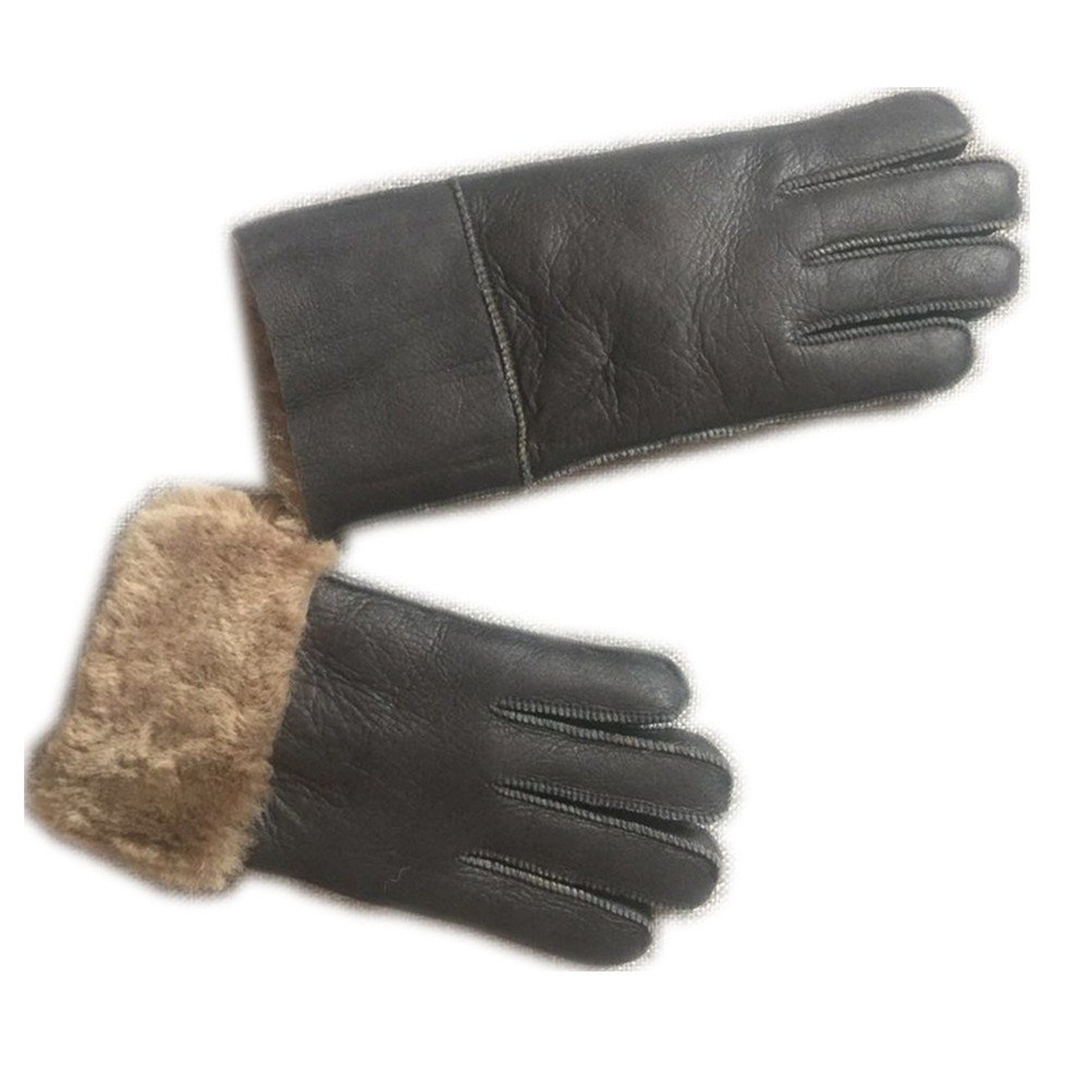 Ladies Luxury Long Cuff Merino Sheepskin Glove wool cuff