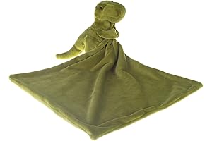 Snuggler Plush Dinosaur Security Blanket - 14 Inches by jellycat