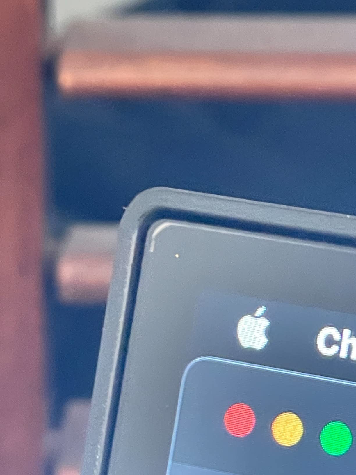 Simple setup, decent quality display with flaws.