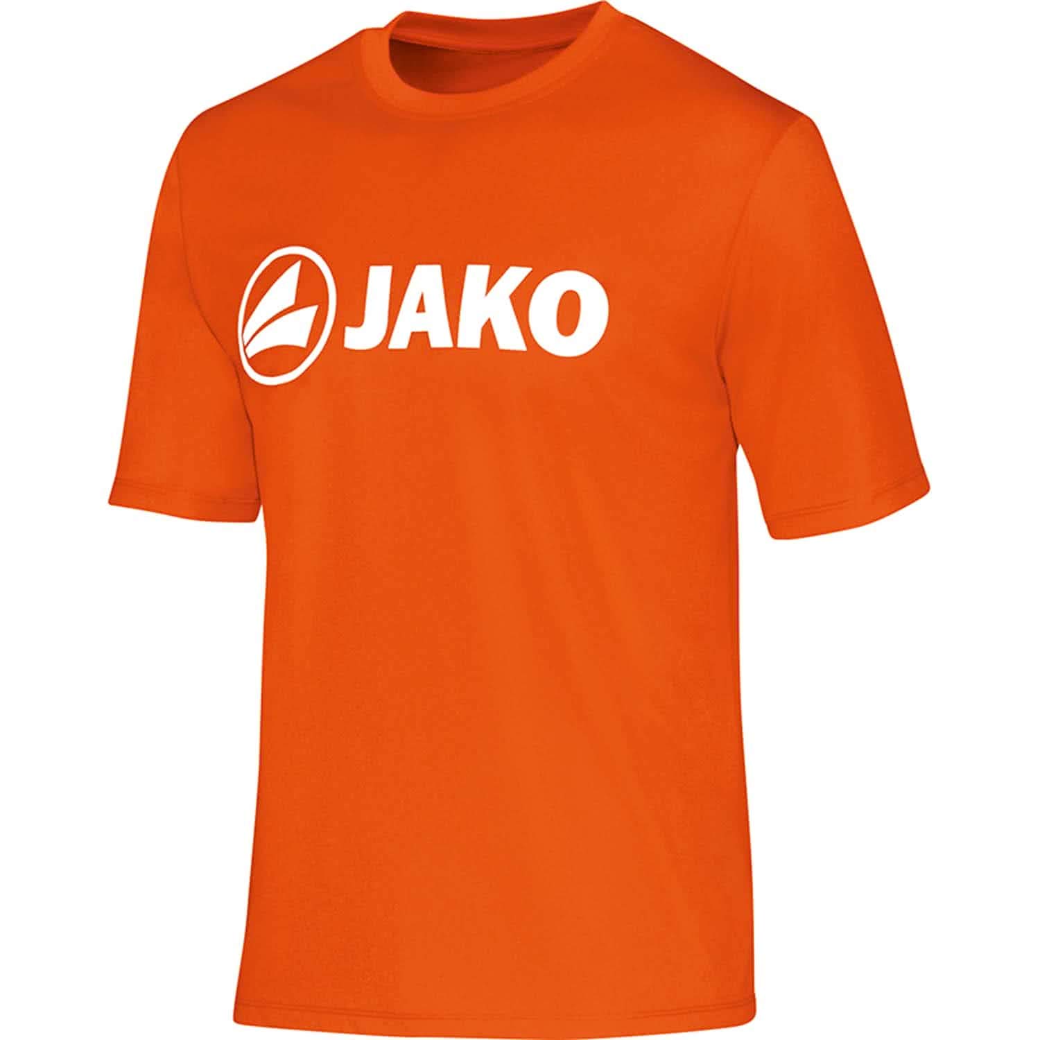JAKO Promo Functional Shirt Men's Functional Shirt - Neon Orange, 4X-Large