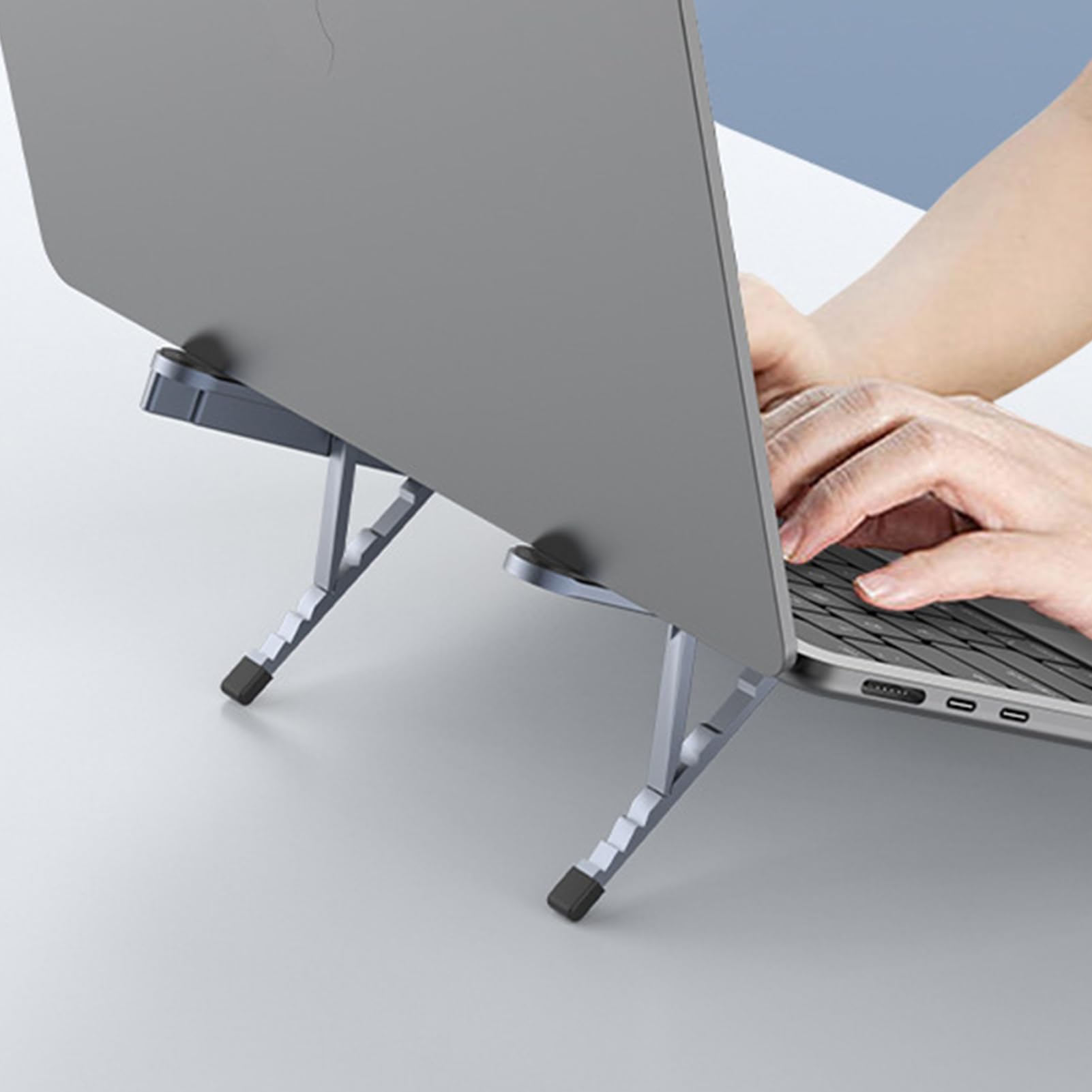 Na Laptopa Z Dokującą Stacją Wentylowane Chłodzenie Na Tableta Z USB Hub