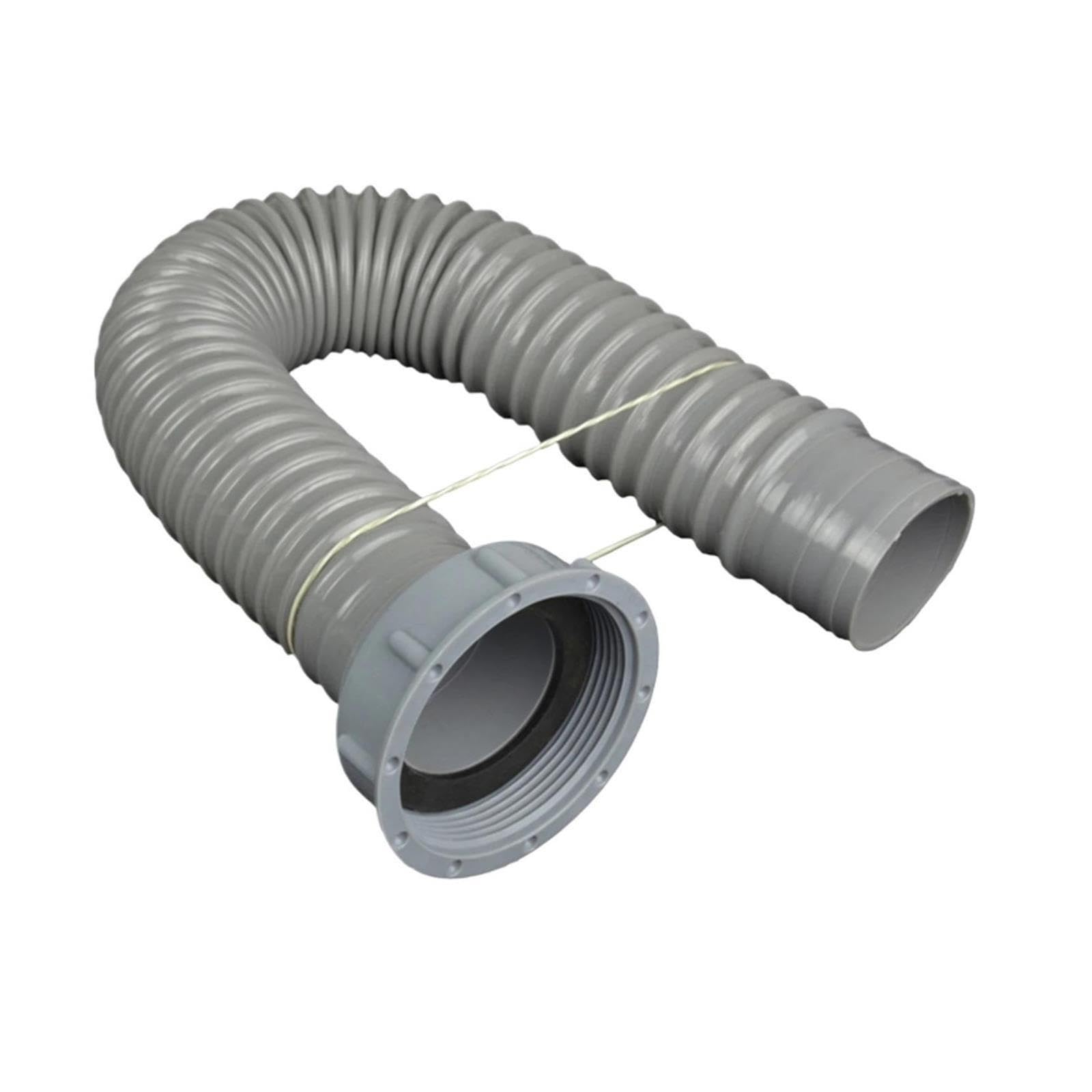 Tubo Di Scarico for Lavatrice, Tubo Flessibile Di Scarico Dell'acqua for Collegamento Diretto O Prolunga, Tubo Di Ricambio for Drenaggio Della Lavatrice(120cm-1PC)