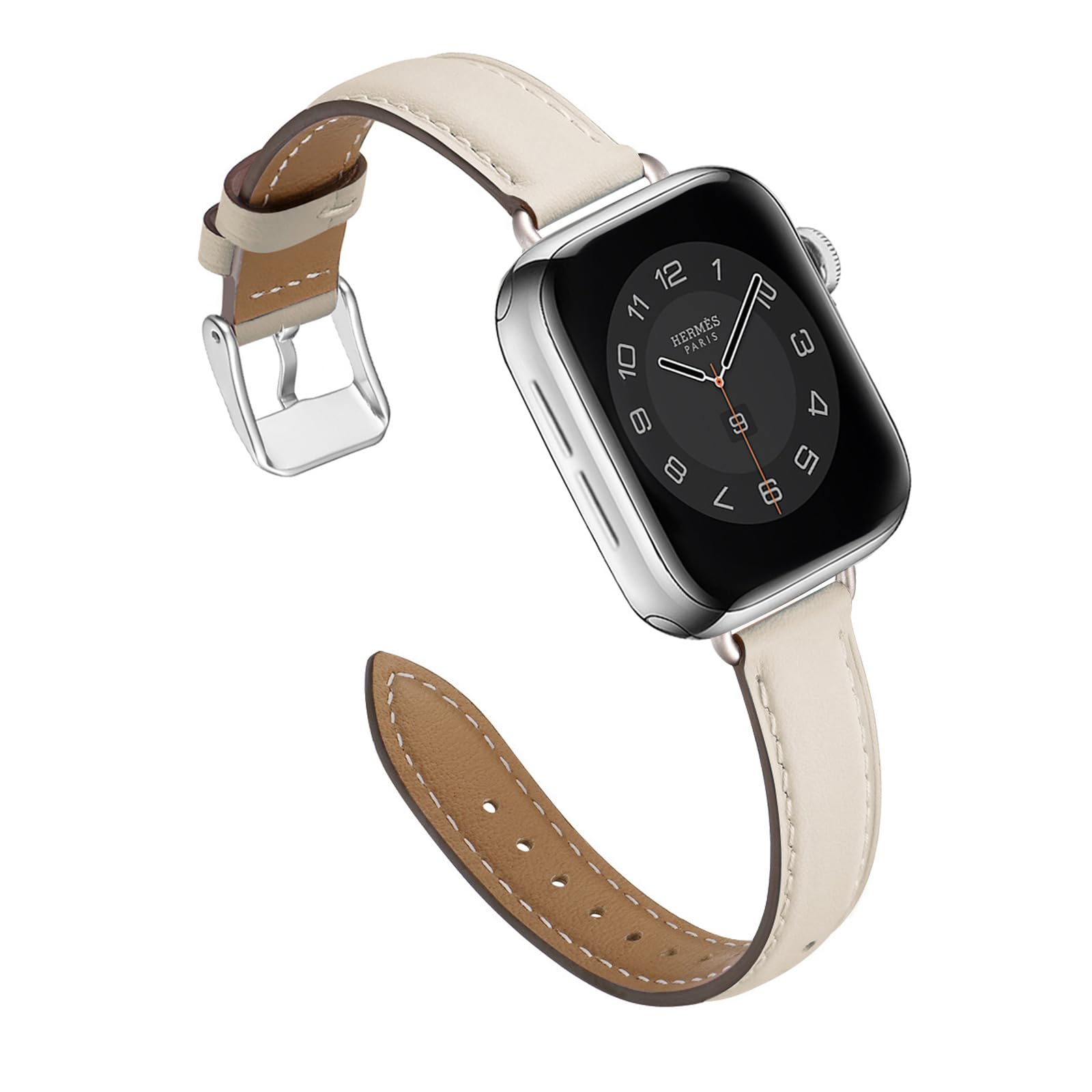 Amazon.co.jp: コンパチブル Apple Watch バンド 革 レディース 40mm  