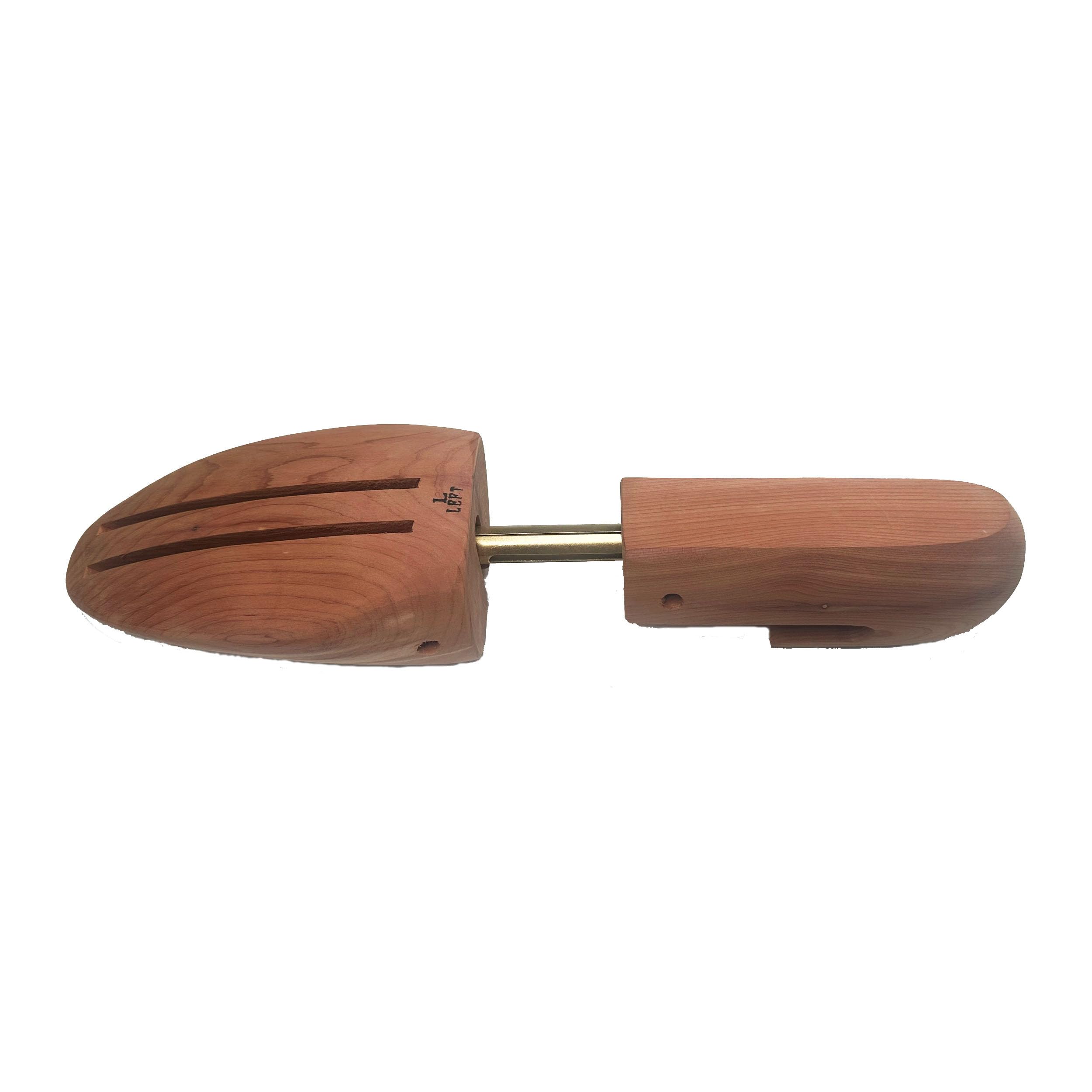 Refined. Embauchoir réglable en cèdre pour homme - Embauchoir en bois de cèdre pour tous les types de chaussures à semelle plate, beige, 44/46 EU