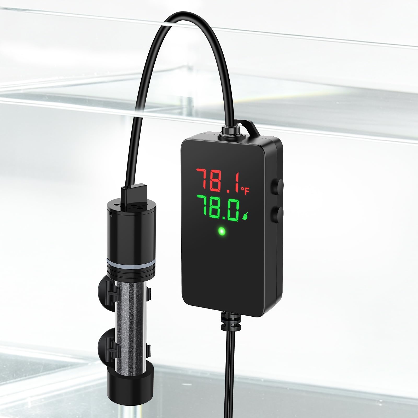 Hygger ECO 500W Submersible Aquarium Heater for 55-100 Gallons