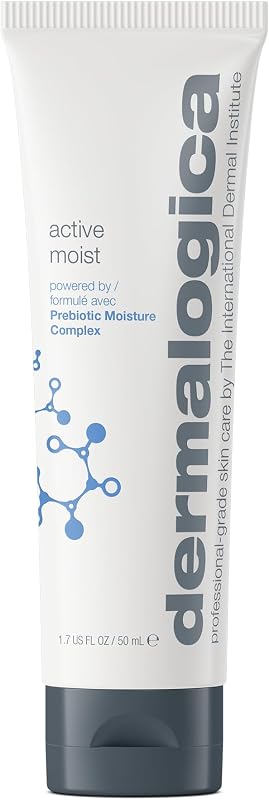 Active Moist Moisturizer, Lightweight Daily Lotion | Oil Free Hydration Helps Improve Skin Texture and Combat Dryness and Dehydration for Women and Men